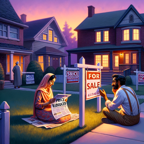 Home Sellers Lower Asking Prices Amid Weak Demand