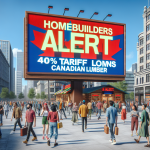 Homebuilders Alert: 40% Tariff Looms on Canadian Lumber
