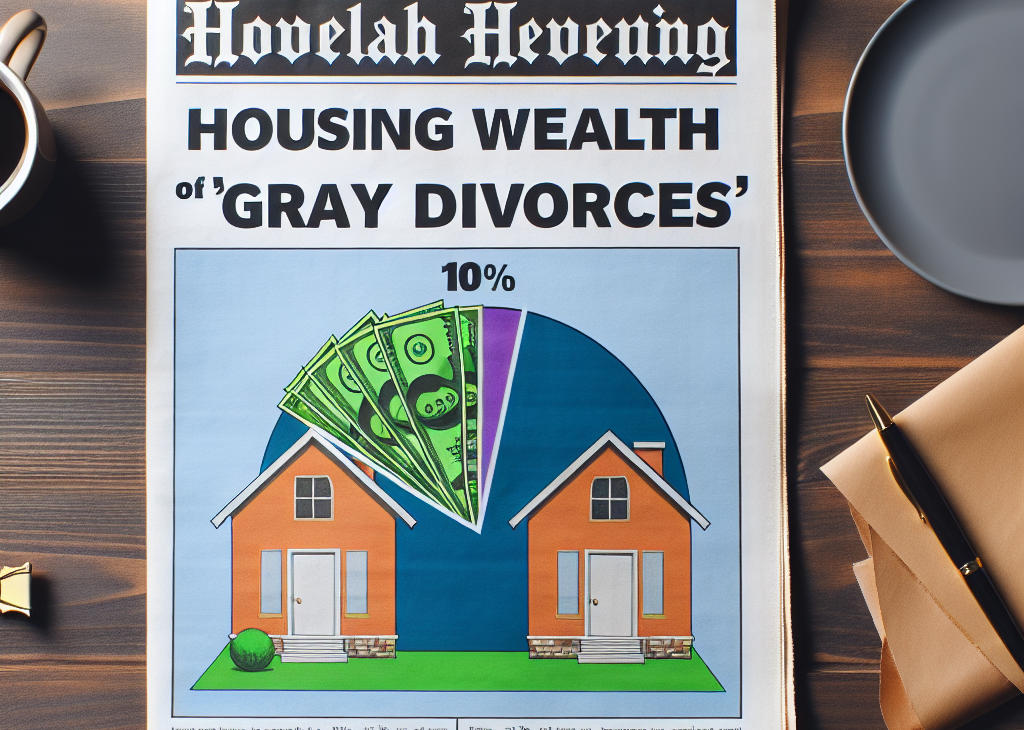 Housing Wealth Fuels 10% of 'Gray Divorces'