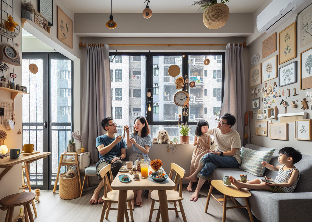 Photo inspiration: Apartment Design For Small Families With Pets Reference: How A Family Of Four Transformed A 750 Square Foot