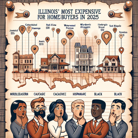 Illinois' Priciest Cities for Homebuyers in 2025: Top 10 List