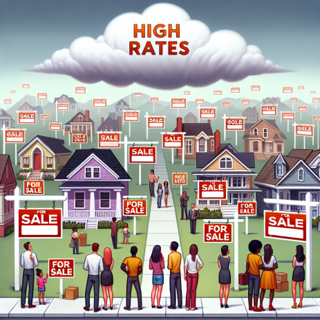 Increase in Listings Amidst High Rates Suppressing Homebuyer Interest