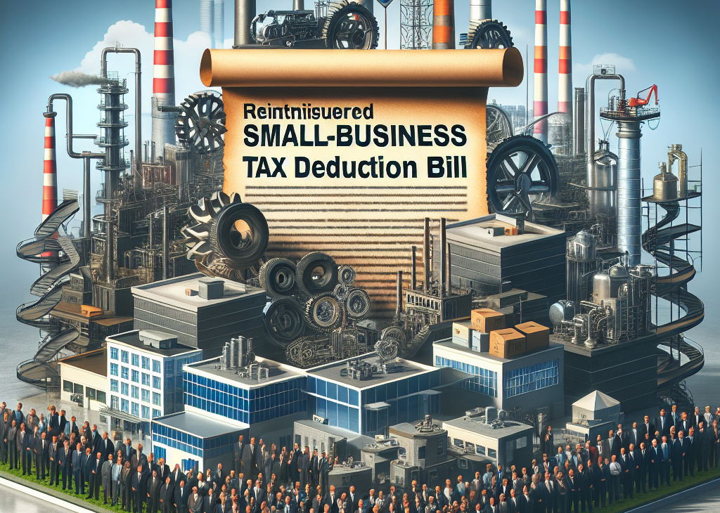 Industry Associations Back Reintroduced Small-Business Tax Deduction Bill