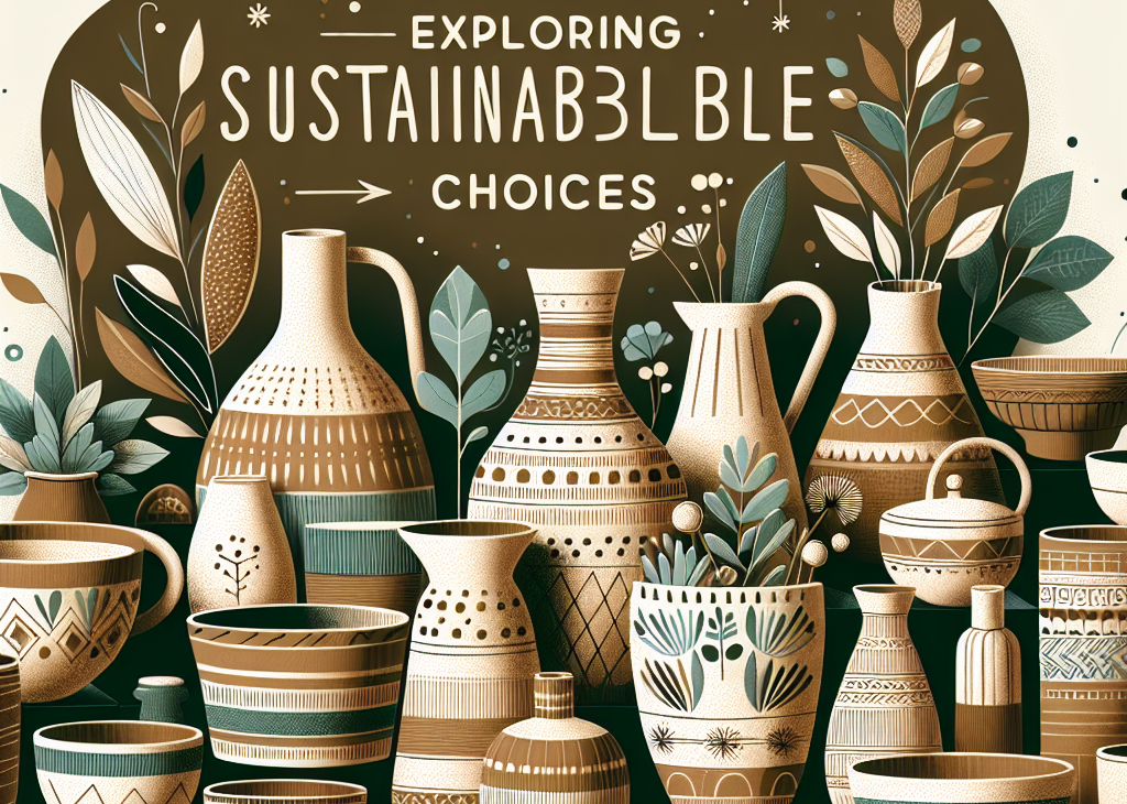 Is Pottery an Eco-Friendly Décor Option? Exploring Sustainable Choices