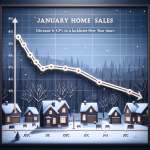 January Home Sales Decline by 4.9% in a Lackluster New Year Start