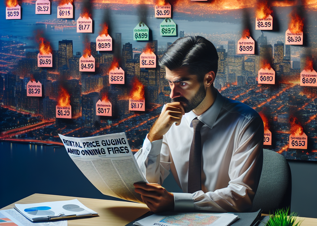 LA Agent Accused of Rental Price Gouging Amid Ongoing Fires