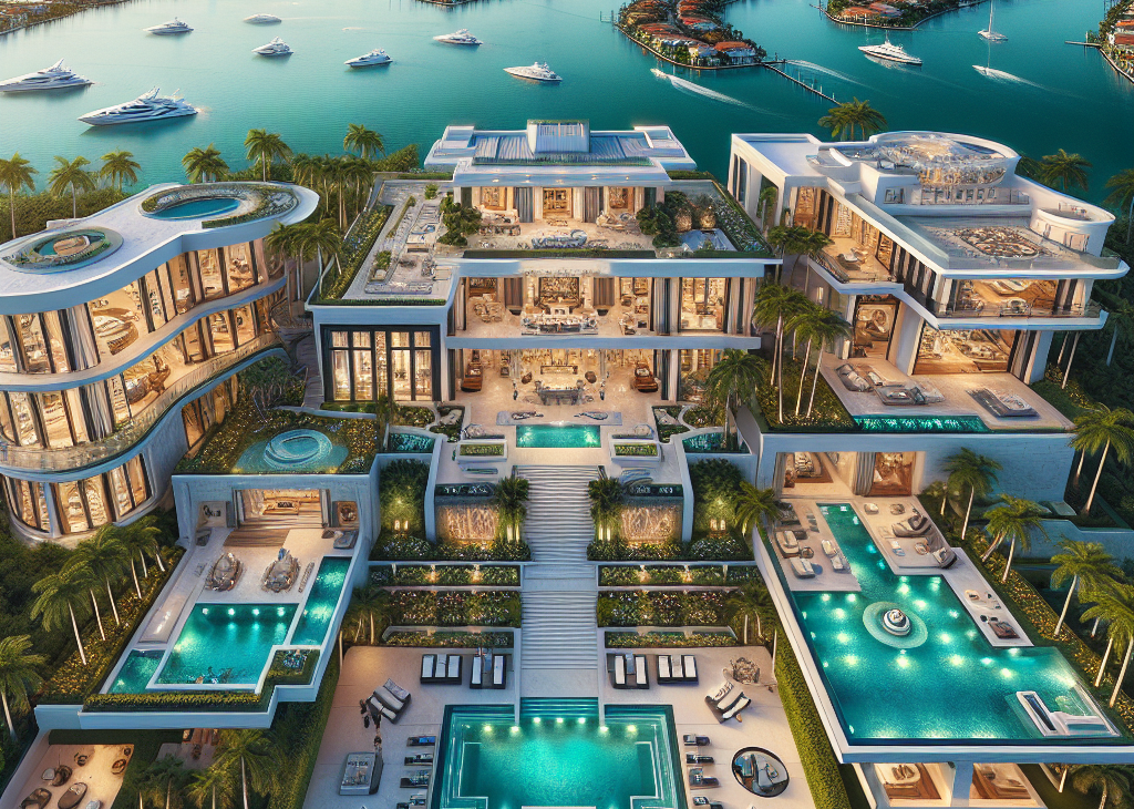Luxurious 3-Mansion Estate on Miami's Palm Island Listed for $150 Million