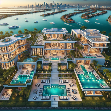 Luxurious 3-Mansion Estate on Miami's Palm Island Listed for $150 Million