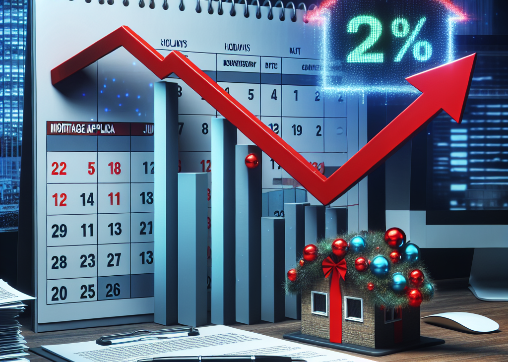 Mortgage Applications Fall 22% Over Holidays Amid Rising Rates