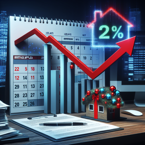 Mortgage Applications Fall 22% Over Holidays Amid Rising Rates