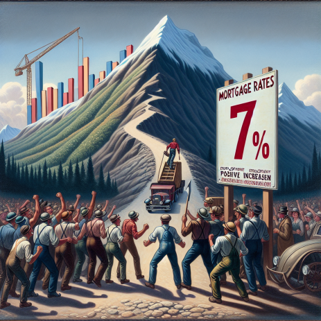 Mortgage Rates Climb Above 7% Following Robust Employment Data