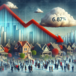 Mortgage Rates Drop to 6.87%, Hinting at Increased Housing Demand Amid High Inflation Concerns