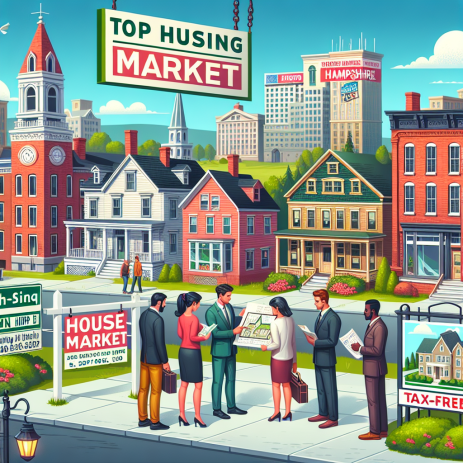 New Hampshire City Becomes Top Housing Market as Buyers Seek Tax-Free Living
