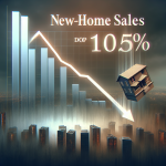 New-home sales plunge 10.5%, fall below expectations