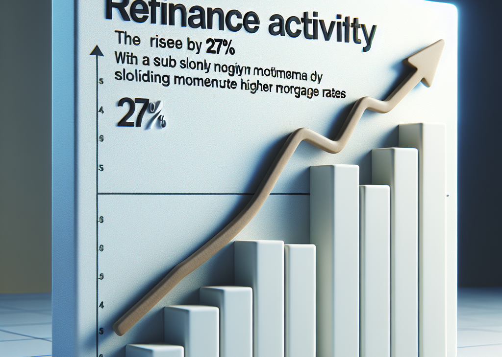 Refinance Activity Rises 27% Despite Higher Mortgage Rates Slowing Momentum