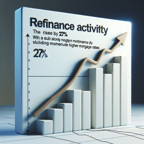 Refinance Activity Rises 27% Despite Higher Mortgage Rates Slowing Momentum
