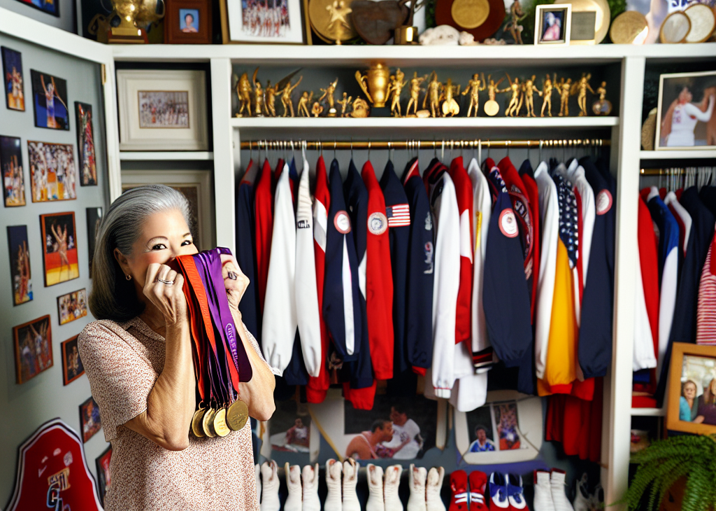 Simone Biles Unveils Her Secret Olympic Memorabilia Closet in Texas Home