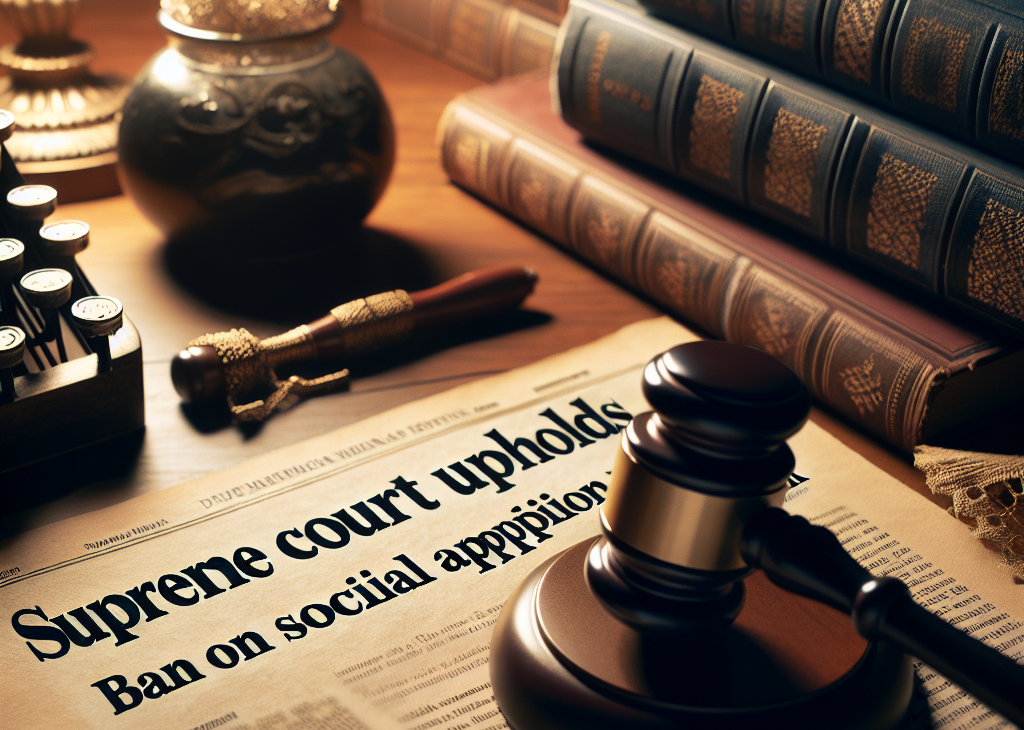 Supreme Court Upholds U.S. Ban on TikTok
