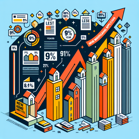 Surge in New Home Mortgage Applications: 9% Increase from Last Year