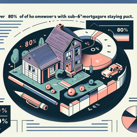 The Lock-In Effect: Over 80% of Homeowners with Sub-6% Mortgages Are Staying Put