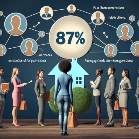 The Power of Referrals: 87% of Mortgage Leads Stem from Past Clients