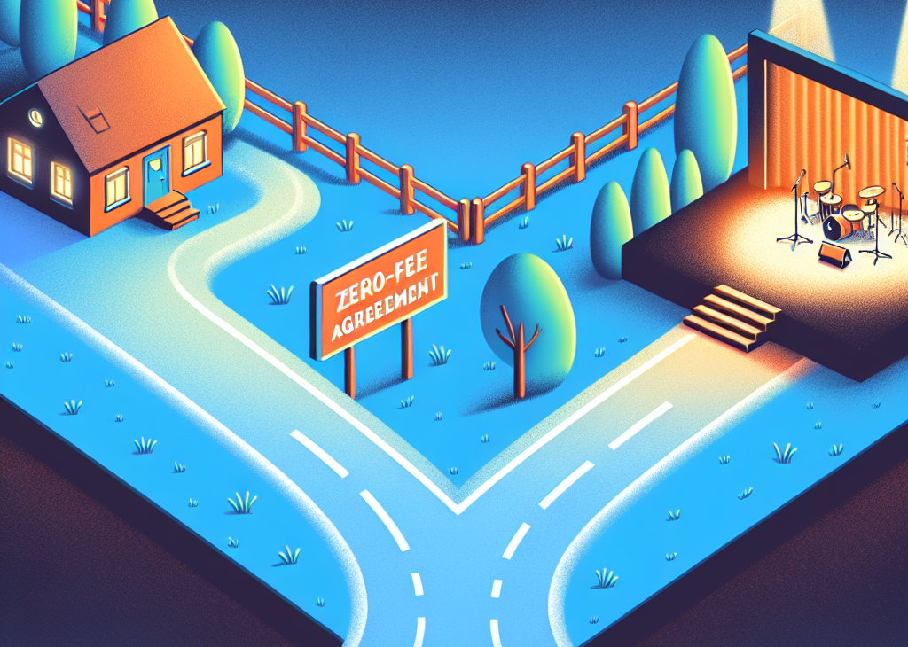 Touring Dilemma: To Stay or Go with Zero-Fee Agreement?