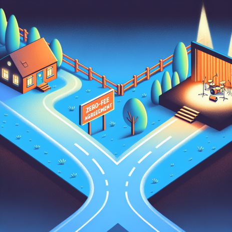 Touring Dilemma: To Stay or Go with Zero-Fee Agreement?