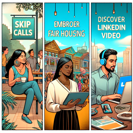Trending: Skip Calls, Embrace Fair Housing, Discover LinkedIn Video