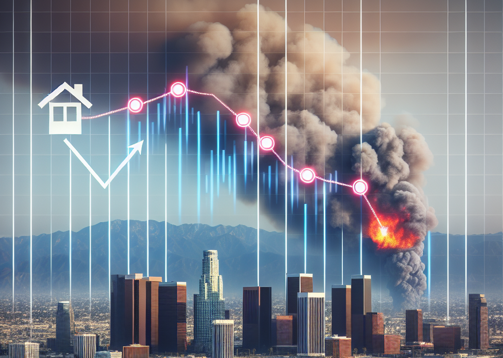 U.S. Home-Price Growth Slows as LA Wildfires Stall Market Recovery