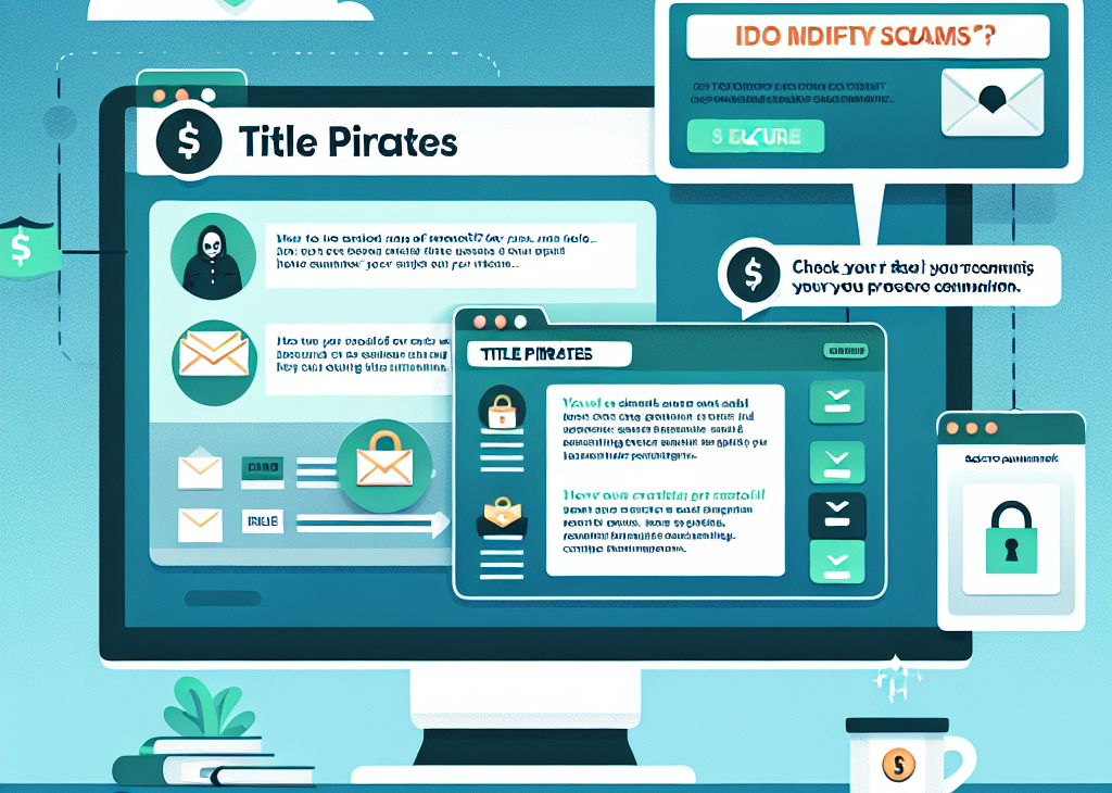 Email Scams: How to Protect Yourself from Title Pirates
