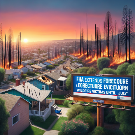FHA Extends Foreclosure and Eviction Moratorium for LA Wildfire Victims Until July