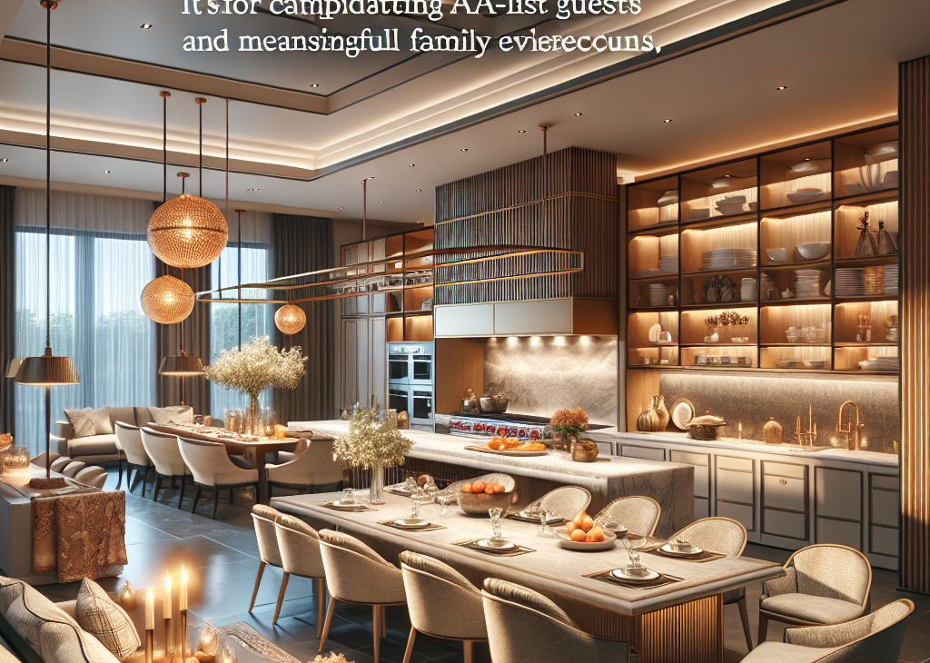 Gavin Rossdale Reveals Stunning Kitchen for Hosting A-List Guests and Cherished Family Moments with His Sons