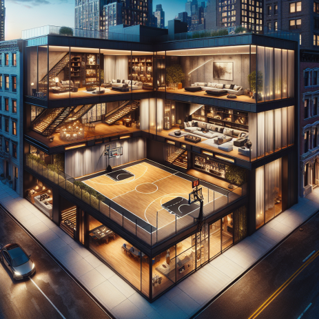 Manhattan's Top Luxury Home Sale: Townhouse with Indoor Basketball Court