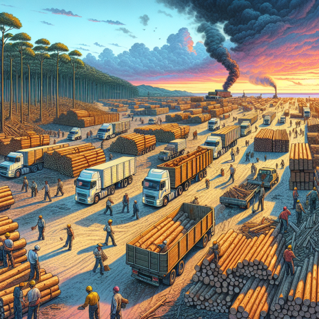 Rising Domestic Lumber Demand Strains Environment and Supply Chains