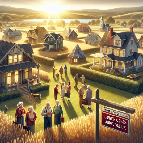 Rural Areas Attract Older Homebuyers with Lower Costs and Added Value
