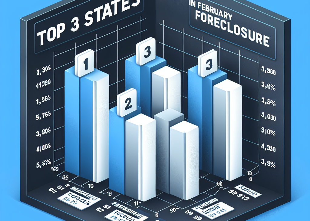 Top 3 States Leading in February Foreclosures