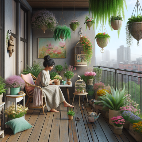 Transform Your Balcony into a Springtime Oasis
