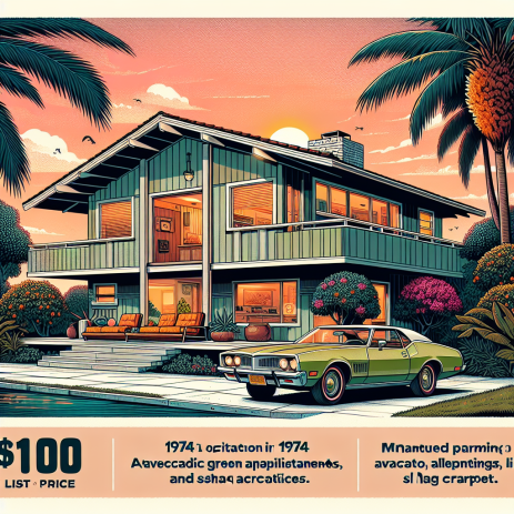 Vintage Florida Home with Original 1974 Features Listed for $1 Million