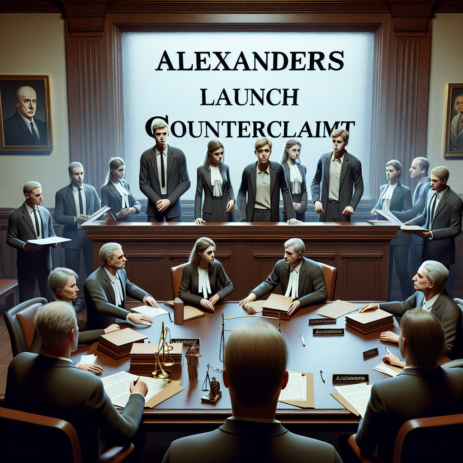 Alexanders Launch Counterclaim Against Side in Legal Dispute