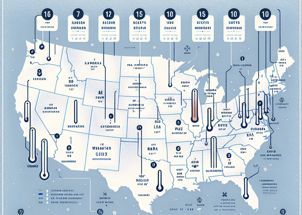 America's 10 Frostiest Cities: A Temperature Ranking