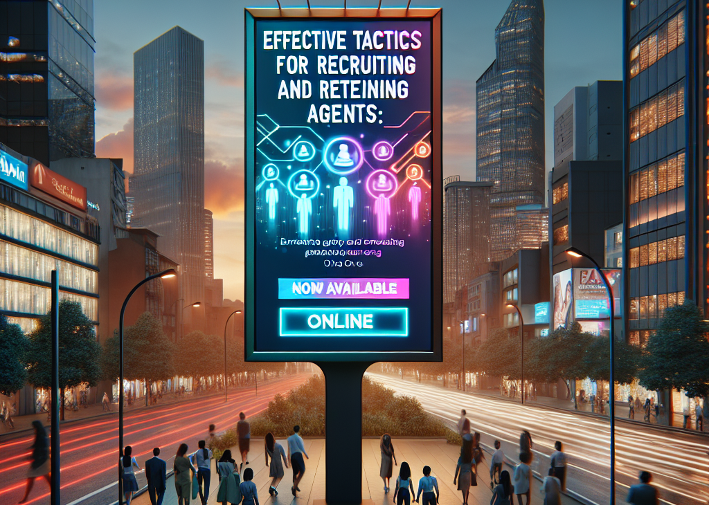 Effective Tactics for Recruiting and Retaining Agents: Now Available Online