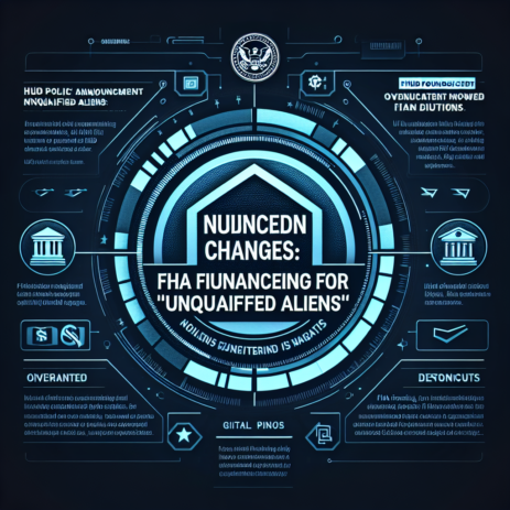 HUD Reinforces Policy: FHA Financing Restricted for 'Unqualified Aliens'
