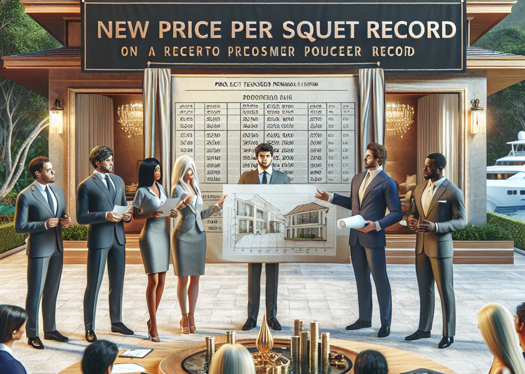 Jills Zeder Group Sets New PPSF Record on La Gorce Island