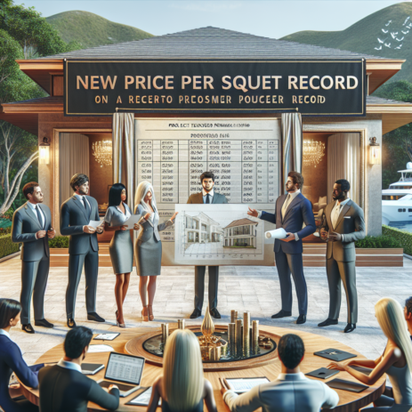 Jills Zeder Group Sets New PPSF Record on La Gorce Island