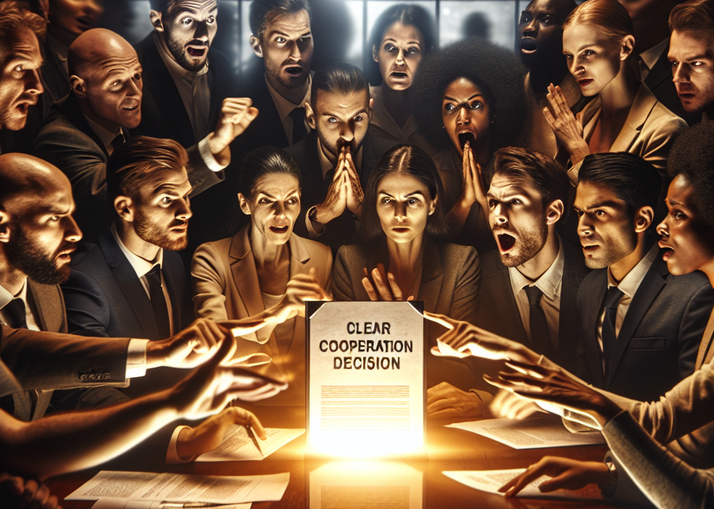 Mixed Emotions Among Agents Following Clear Cooperation Decision
