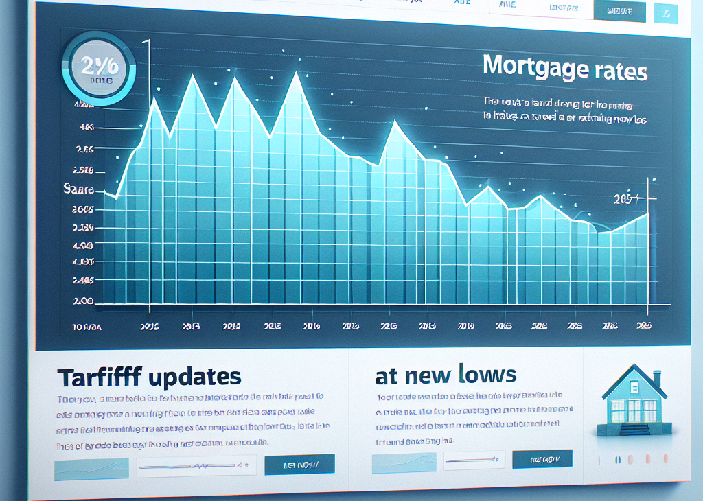 Tariff Updates Drive 2025 Mortgage Rates to New Lows