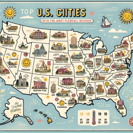 Top 10 U.S. Cities with the Most Pleasant Weather