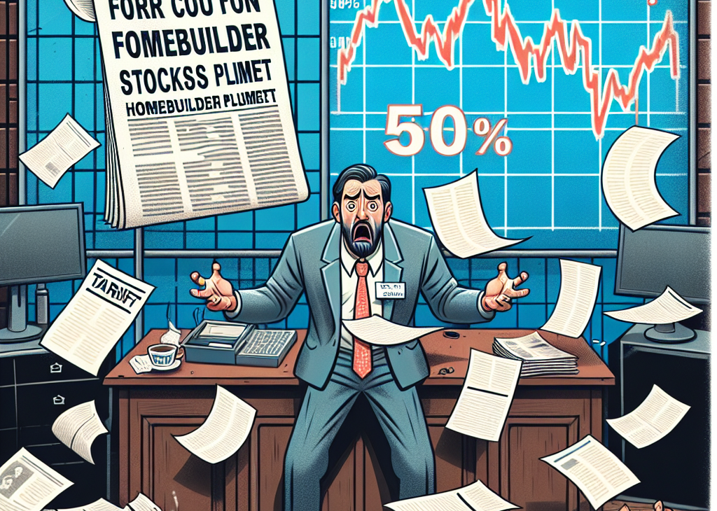 Trump Imposes 50% Tariff on China, Homebuilder Stocks Plummet