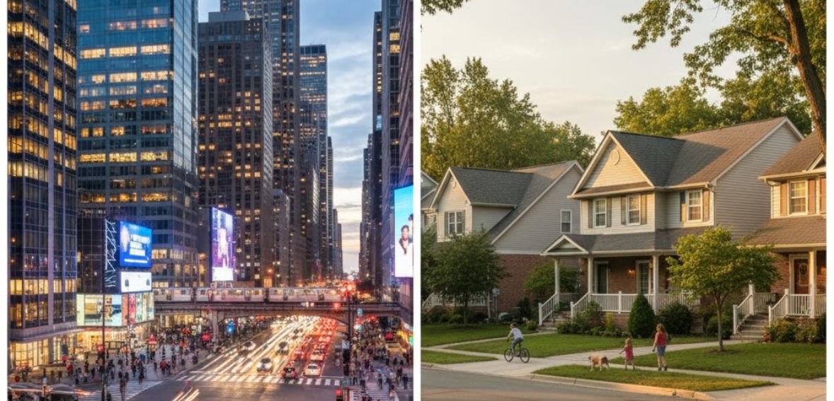 City vs Suburban